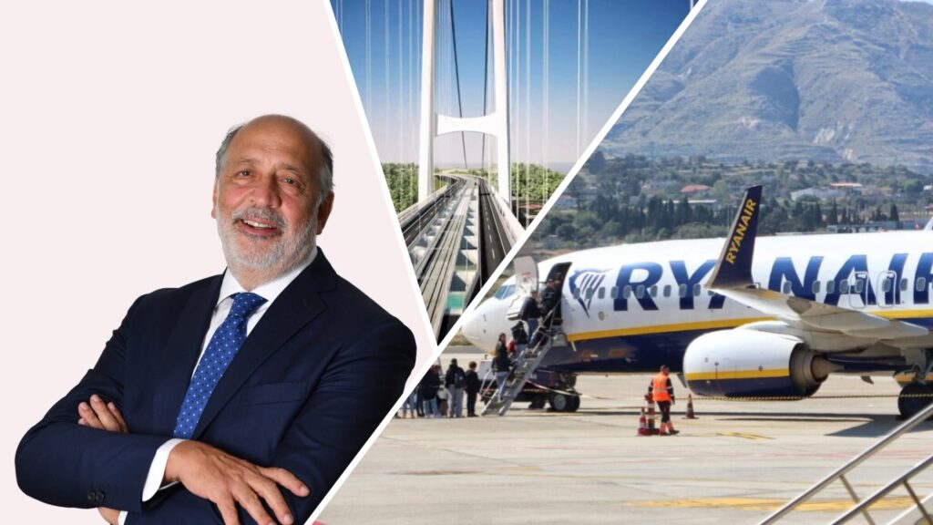 franco sarica ponte sullo stretto ryanair aeroporto