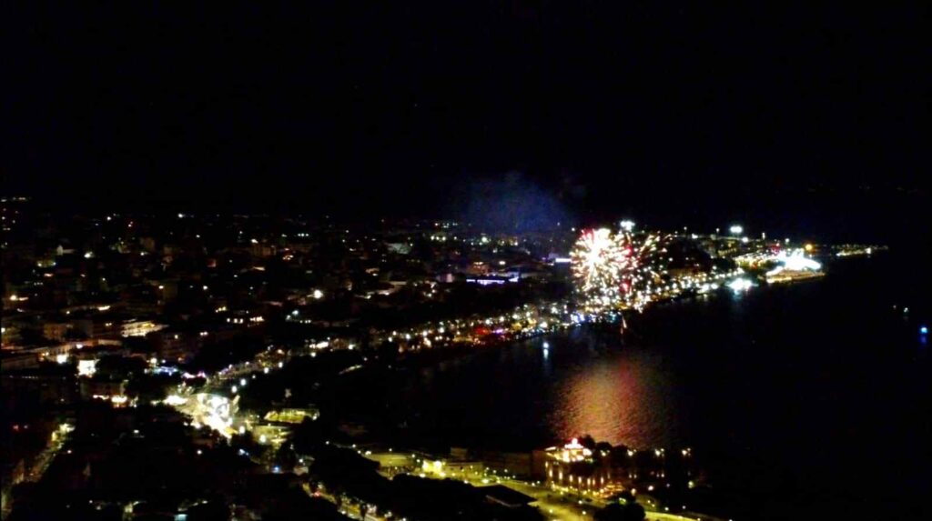 fuochi d'artificio festa di madonna 2025