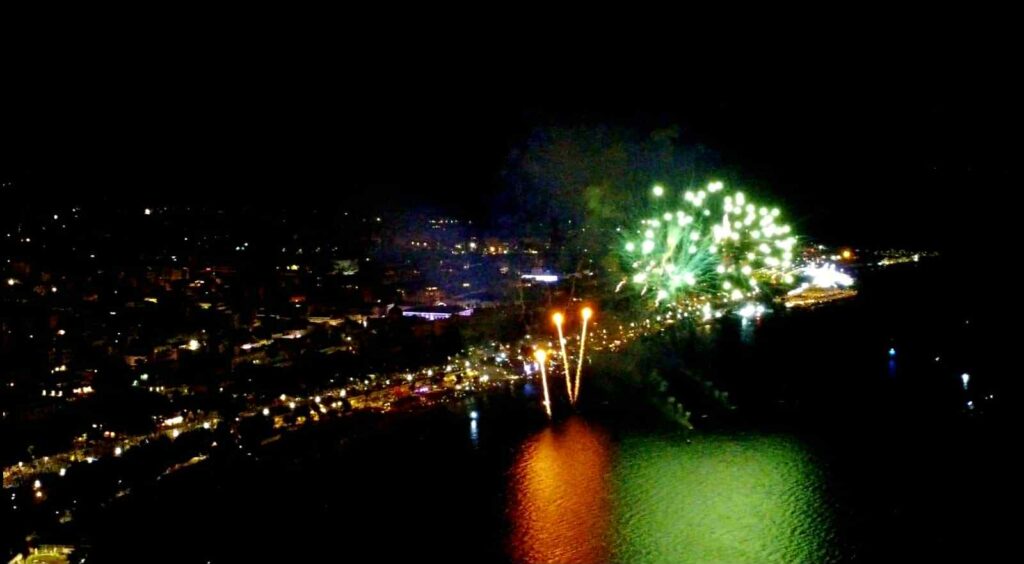 fuochi d'artificio festa di madonna 2025