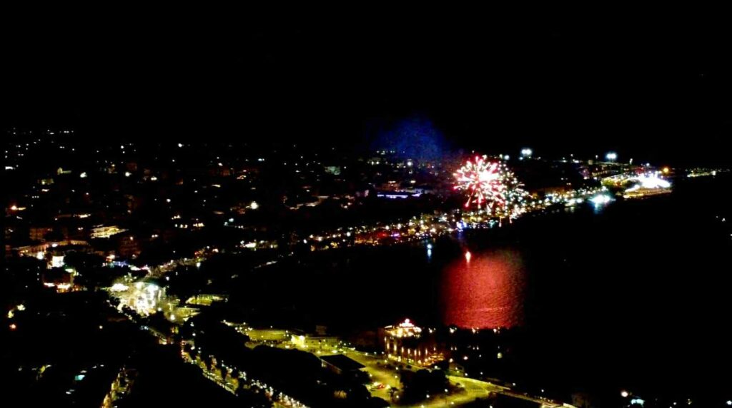 fuochi d'artificio festa di madonna 2025