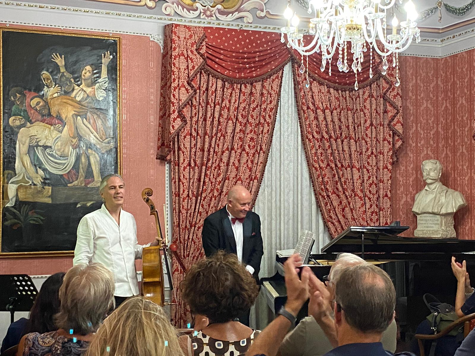 il duo Claude Hauri – Daniel Moos applaudito a Gioiosa Jonica