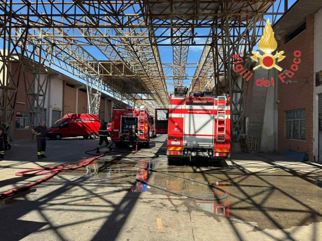 incendio mercati generali