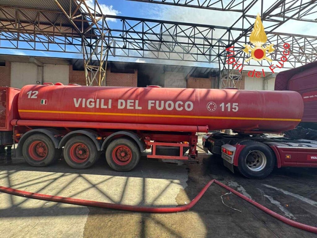 incendio mercati generali