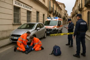 incidente ambulanza polizia
