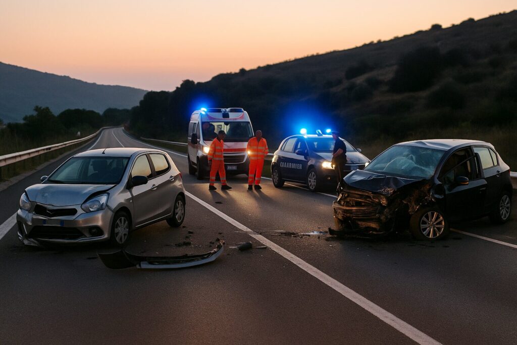 incidente carabinieri ambulanza