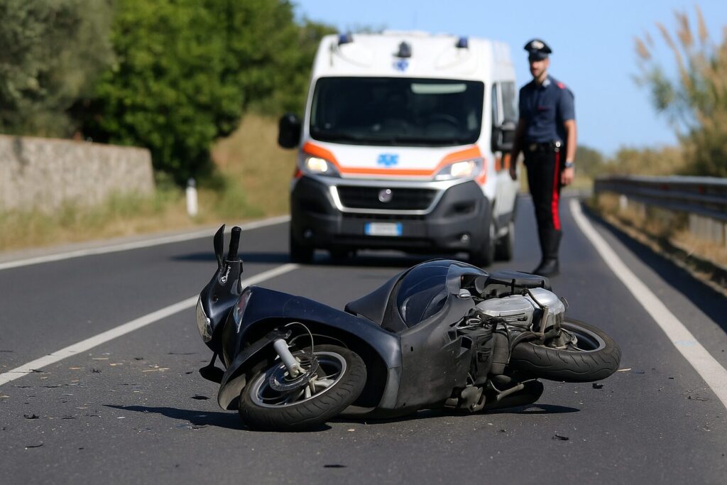 incidente moto