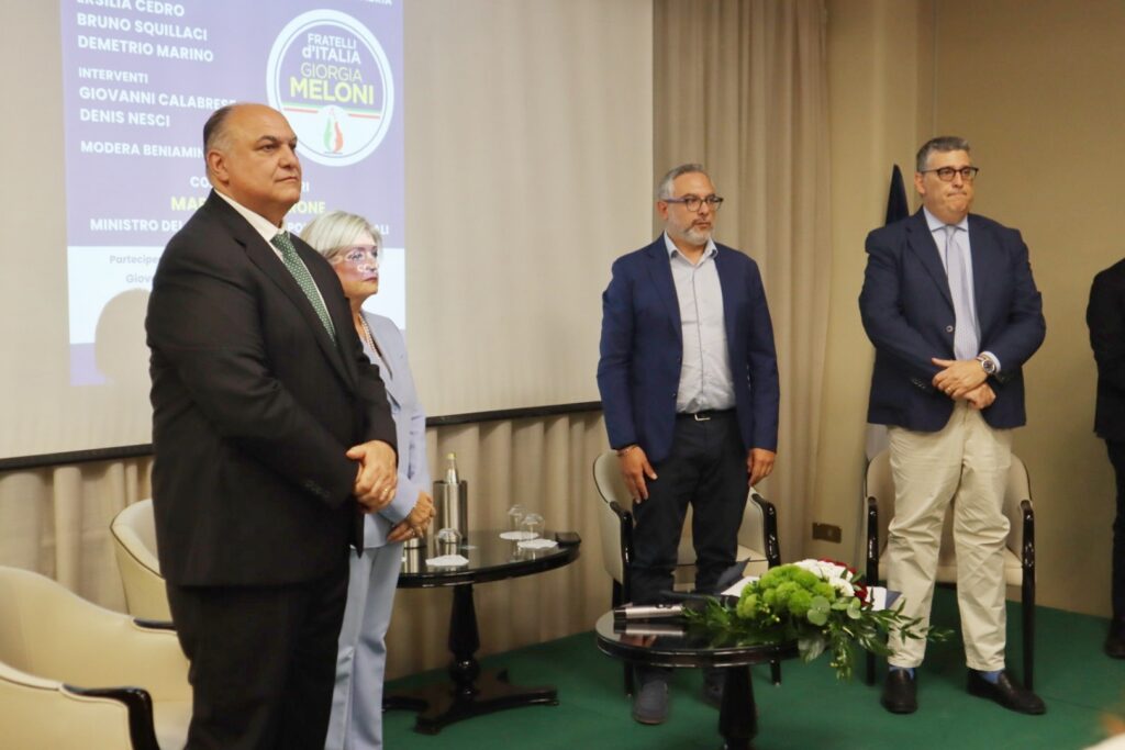 incontro ministro Calderone a reggio calabria