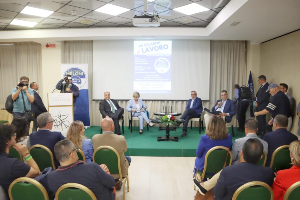 incontro ministro Calderone a reggio calabria