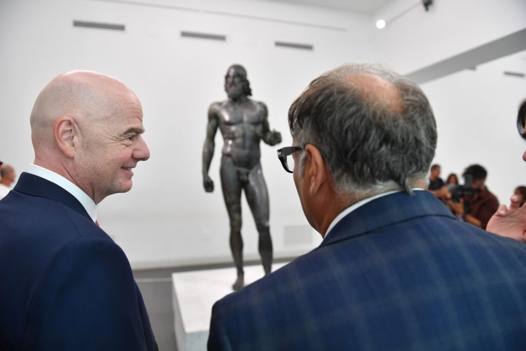 infantino e sudano museo bronzi