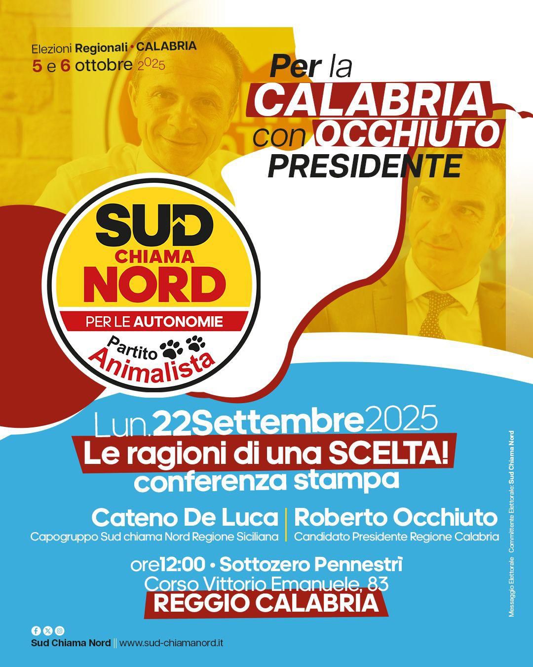 locandina sud chiama nord