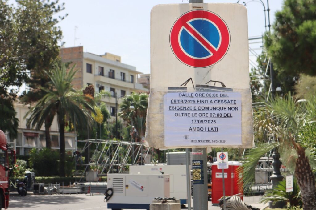 lungomare reggio calabria chiuso festa di madonna