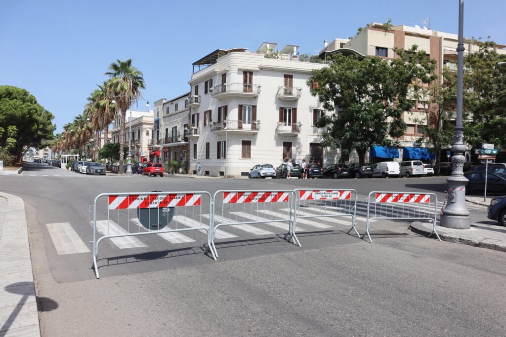 lungomare reggio calabria chiuso festa di madonna
