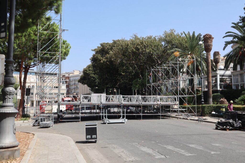 lungomare reggio calabria chiuso festa di madonna