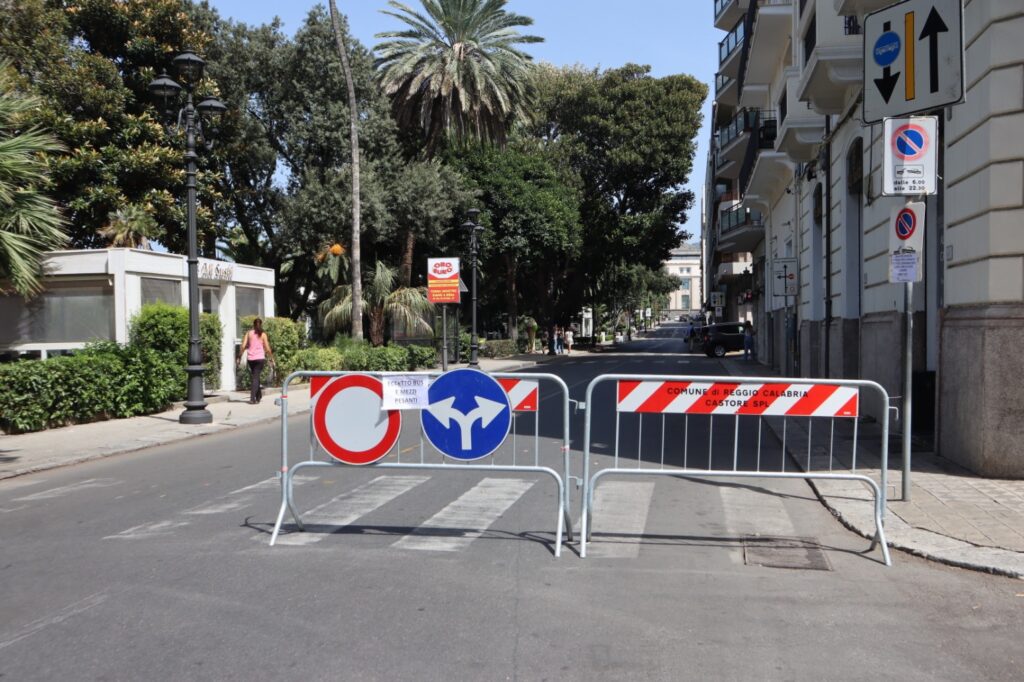 lungomare reggio calabria chiuso festa di madonna