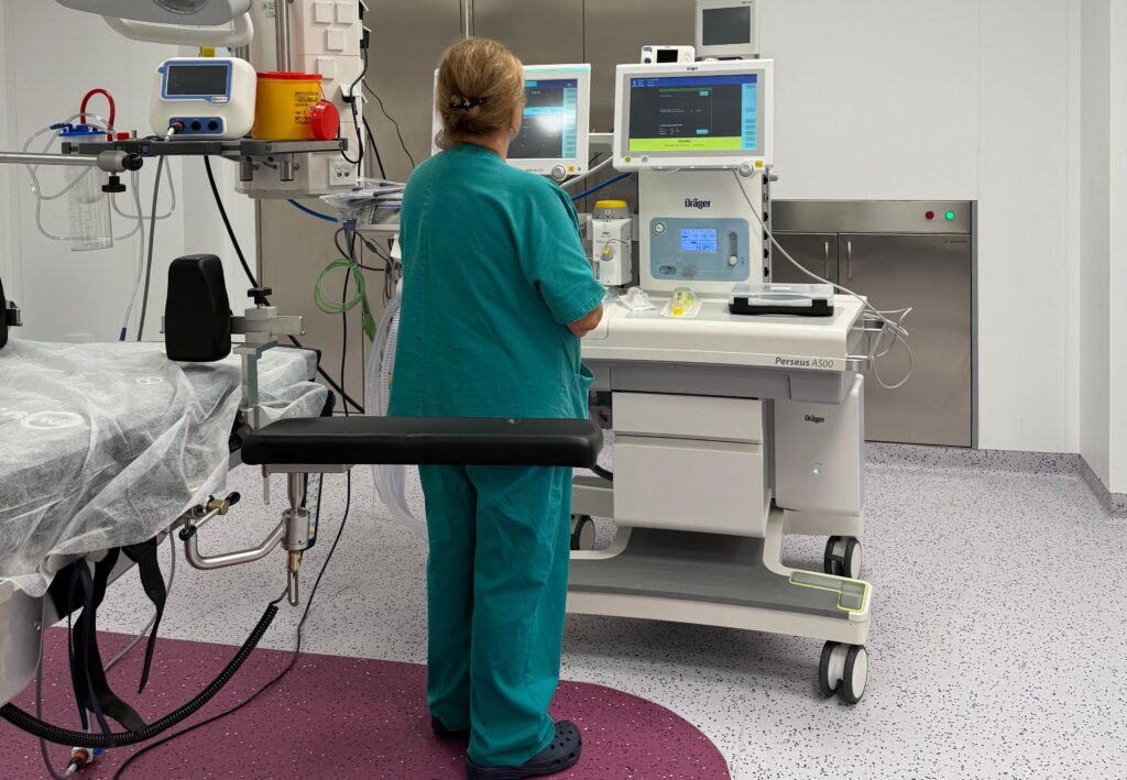 nuove sale operatorie ostetricia e ginecologia gom