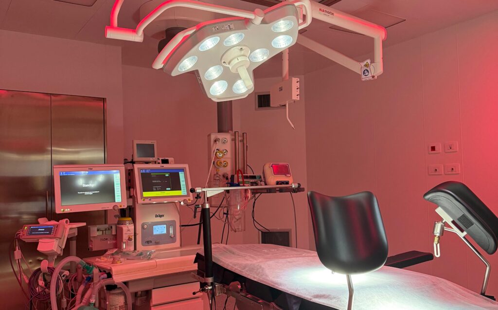 nuove sale operatorie ostetricia e ginecologia gom