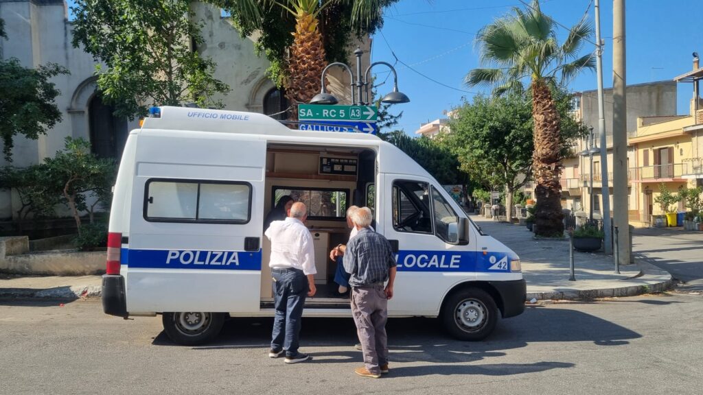 punto d'ascolto itinerante polizia locale