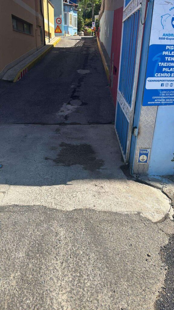 riparazione strada pentimele