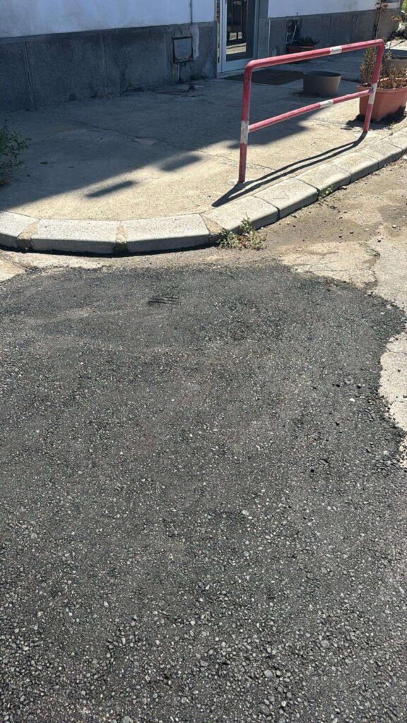 riparazione strada pentimele