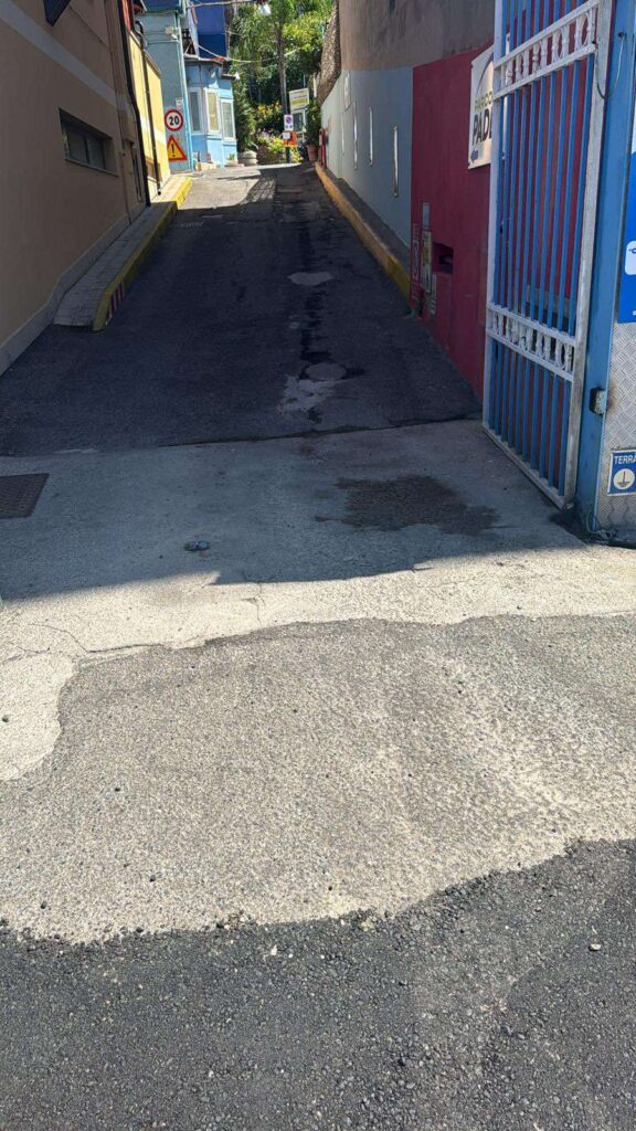 riparazione strada pentimele
