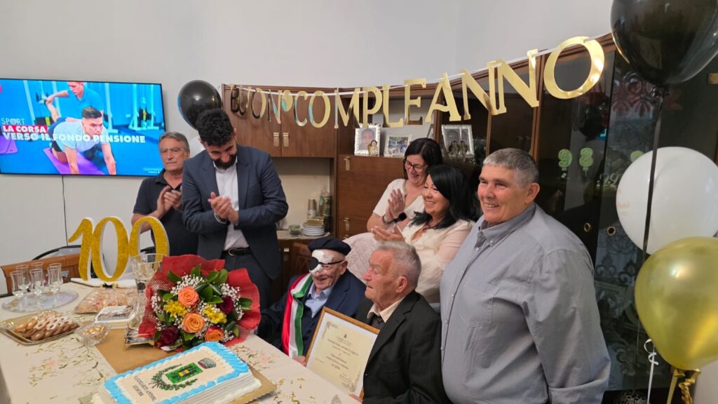 100 anni nonno antonio platì