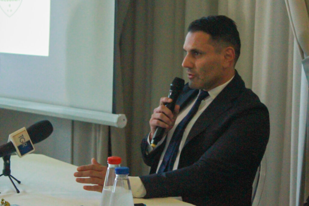 ACR Messina presentazione Justin Davis e Morris Pagniello