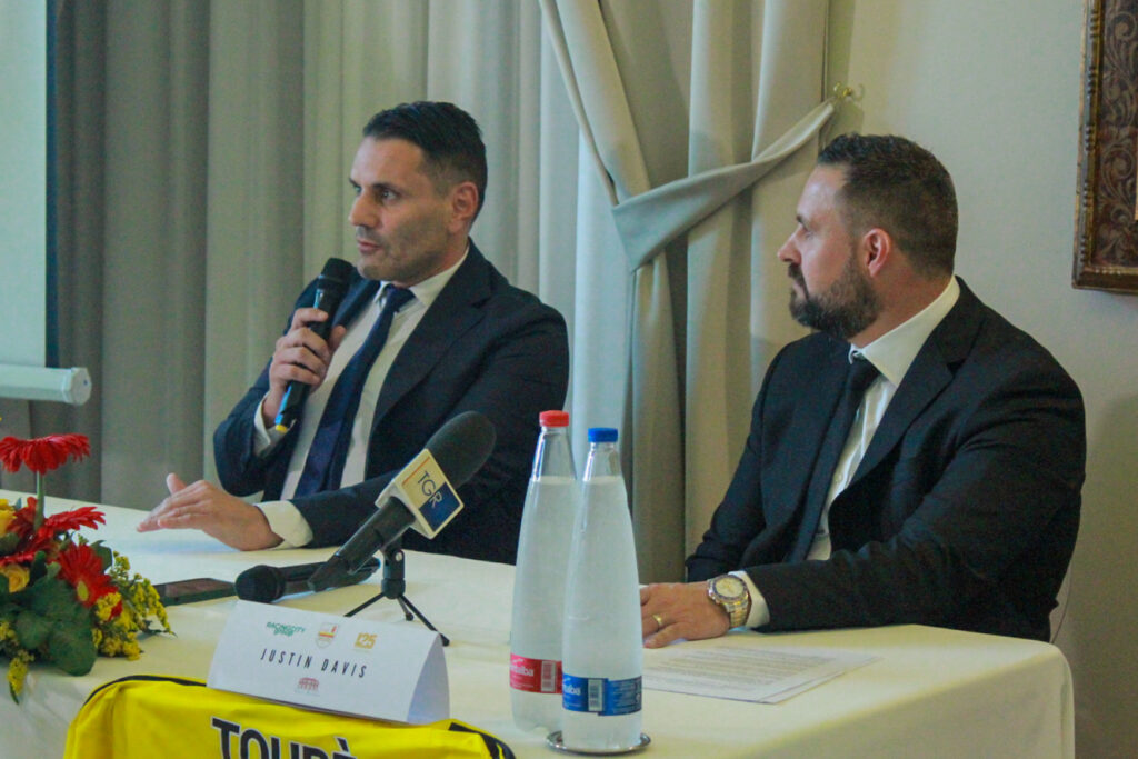 ACR Messina presentazione Justin Davis e Morris Pagniello