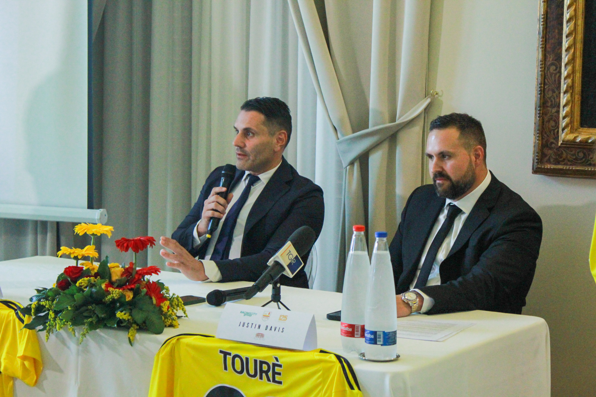 ACR Messina presentazione Justin Davis e Morris Pagniello (7)