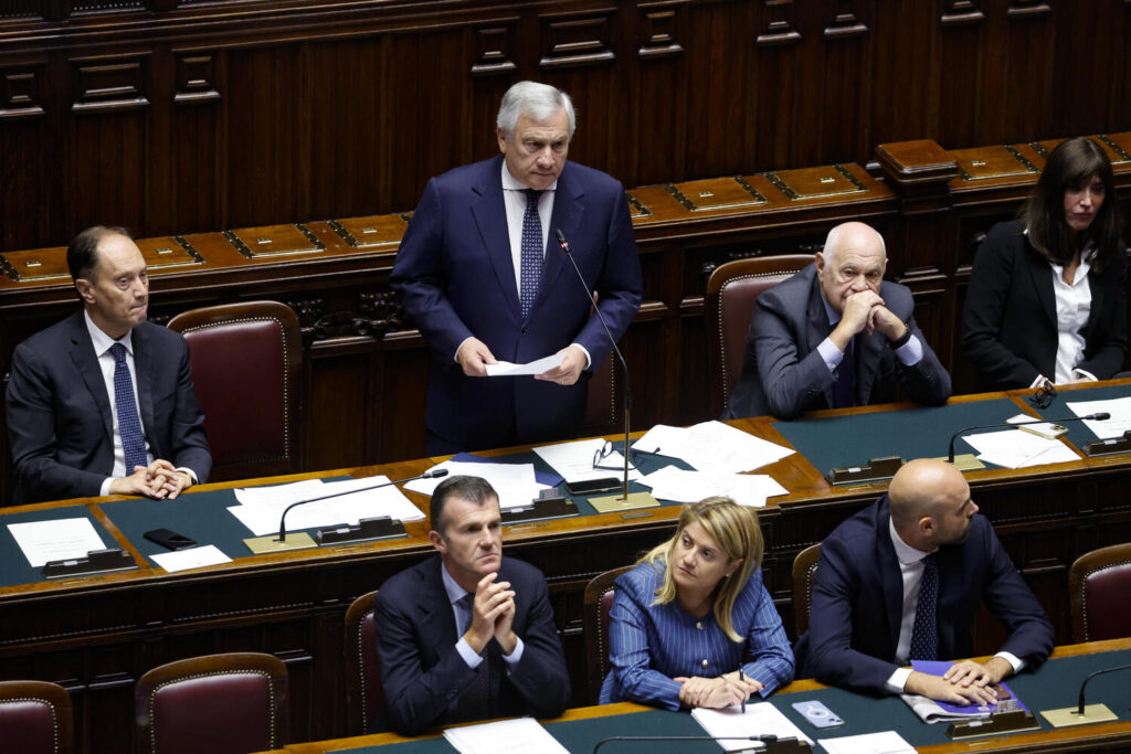 Antonio Tajani Parlamento