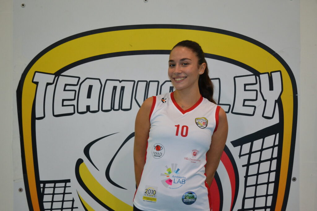 Arianna Maggiari palleggiatrice Team Volley Messina Serie C