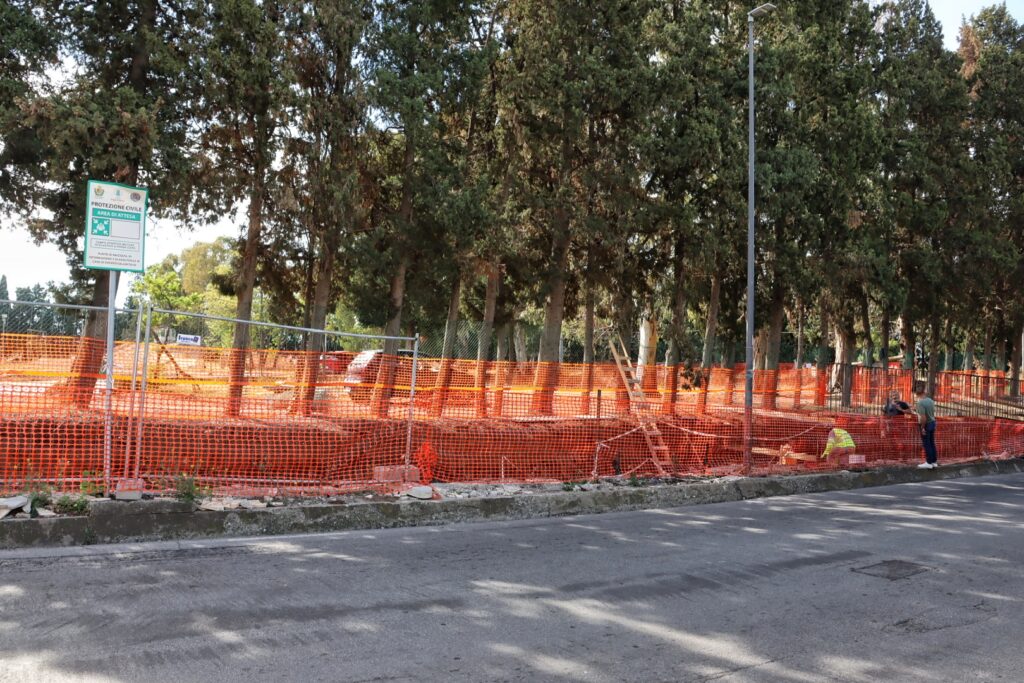 Cantiere campo Coni Reggio Calabria