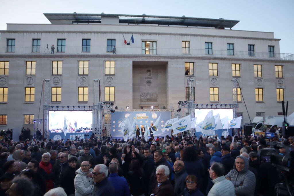 Comizio Lega Reggio Calabria
