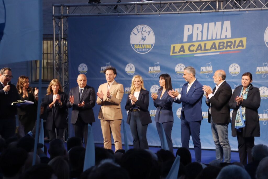 Comizio Lega Reggio Calabria