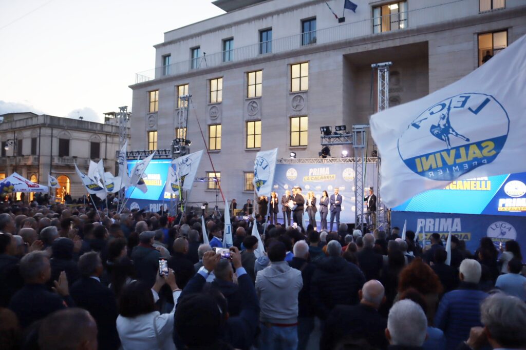 Comizio Lega Reggio Calabria