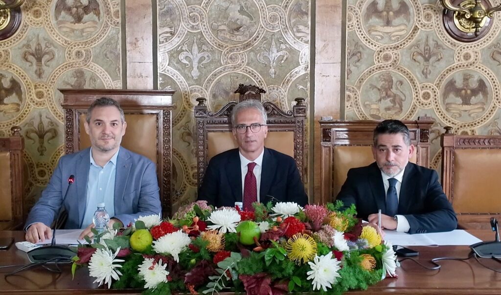 Conferenza presentazione Bergarè Mauro Tramontana Brunetti