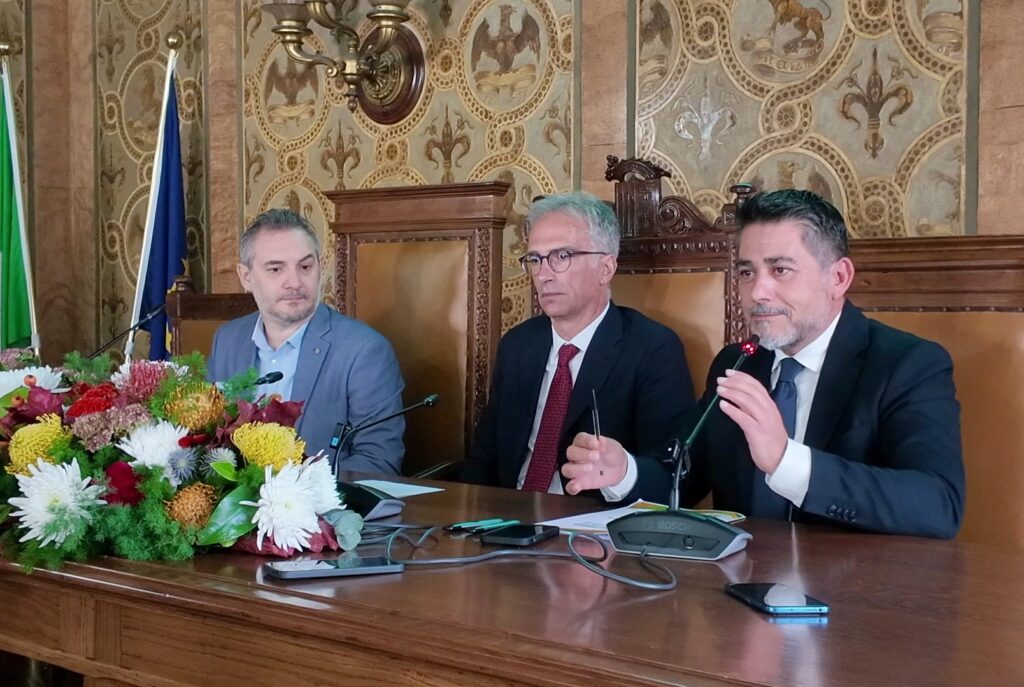 Conferenza presentazione Bergarè Mauro Tramontana Brunetti