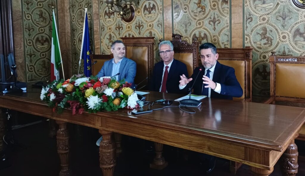 Conferenza stampa Bergarè 17 ottobre 2025 Mauro Tramontana Brunetti