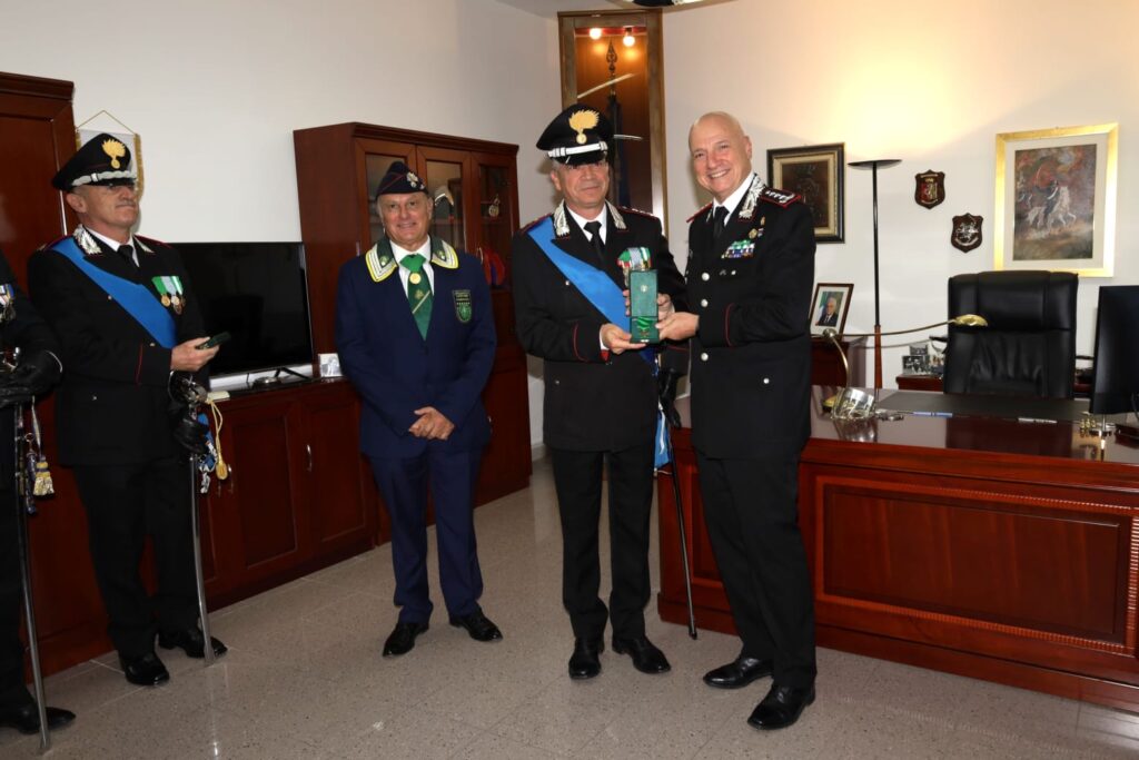 Consegna medaglia Mauriziana