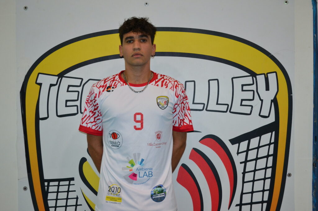 Davide Arena schiacciatore Team Volley Messina Serie C maschile