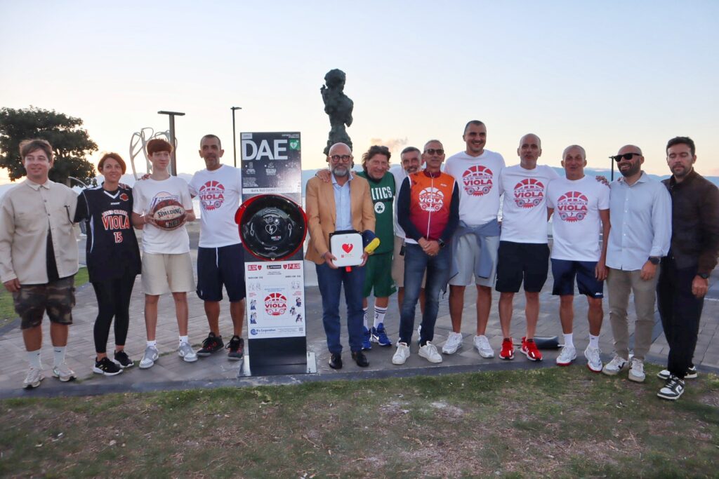 Defibrillatore Michele Viola Campo Kobe e Gianna Bryant Tempietto