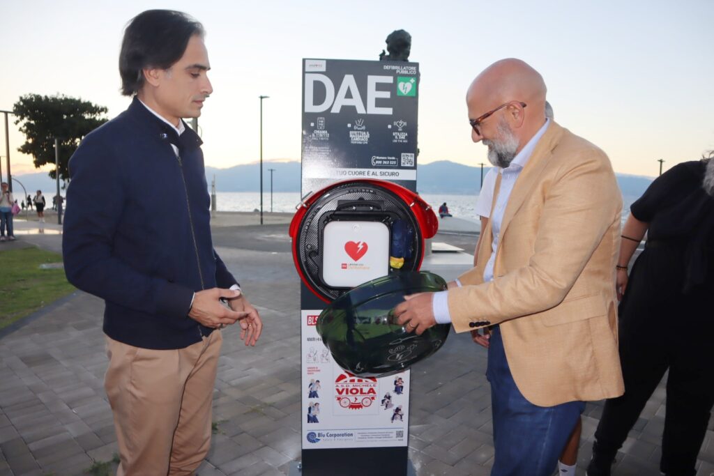 Defibrillatore Michele Viola Campo Kobe e Gianna Bryant Tempietto