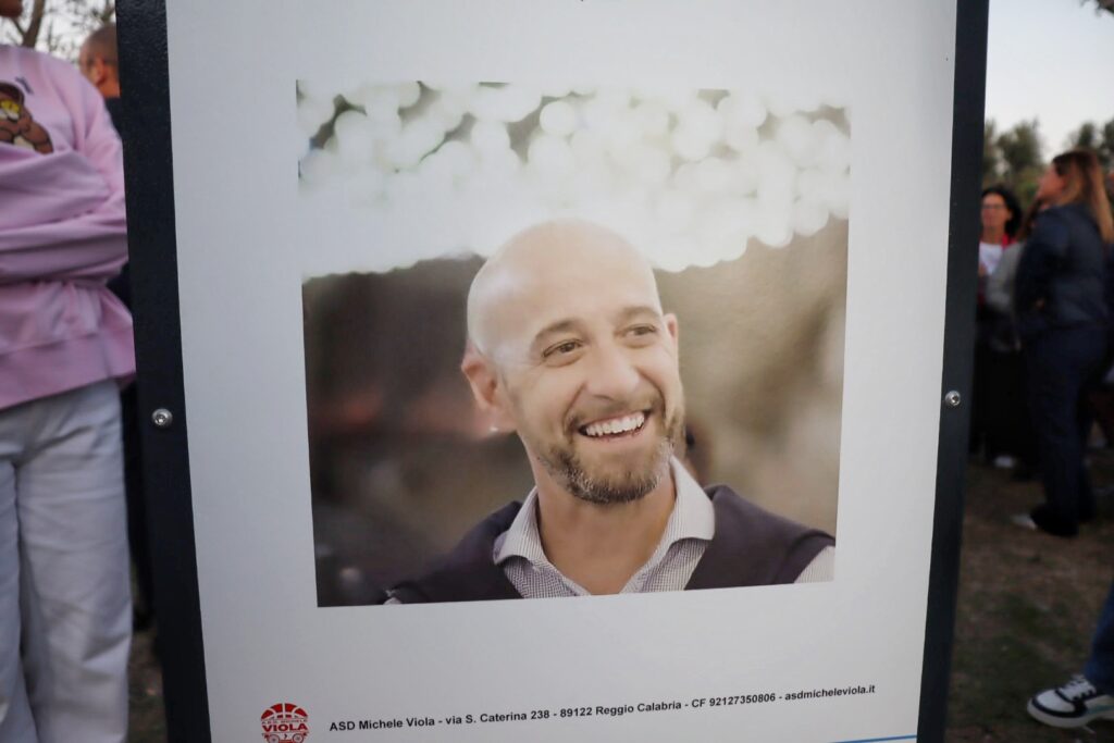 Defibrillatore Michele Viola Campo Kobe e Gianna Bryant Tempietto