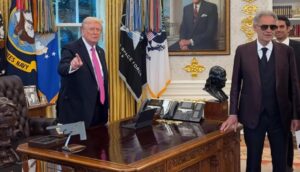 Donald Trump e Andrea-Bocelli