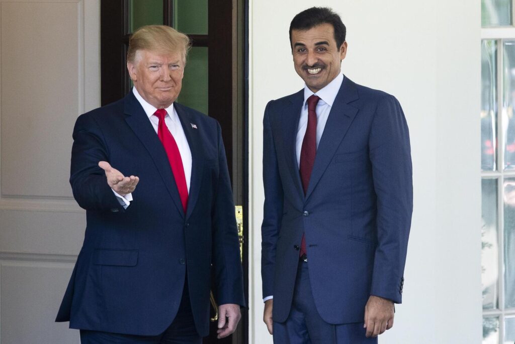 Donald Trump e Al Thani