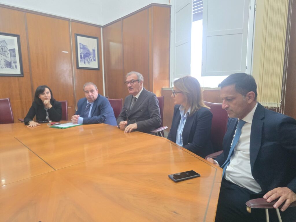 Franco Rubino Enzo Romeo firma protocollo alta formazione Vibo Valentia