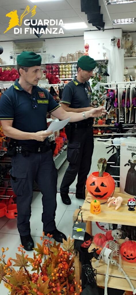 Halloween prodotti non conformi