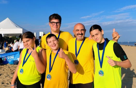 I ragazzi del Dragon Team dopo le premiazioni