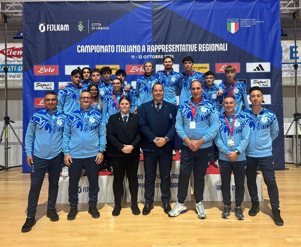 Il team Calabria