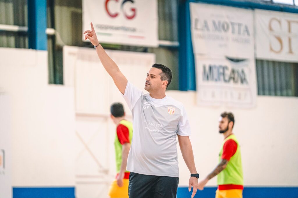 Il tecnico Giuseppe Fiorenza (MESSINA FUTSAL)