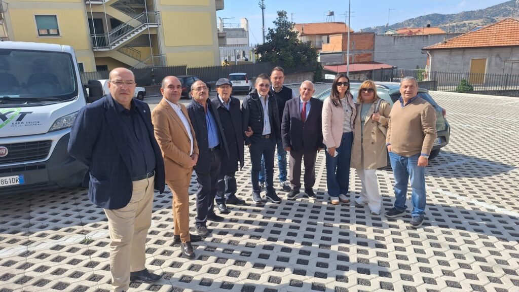 Inaugurazione Parcheggio di via Monfalcone bronte